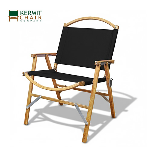 [KCC602] 모터사이클 캠핑용 의자 커밋체어 톨러 (오크) _블랙